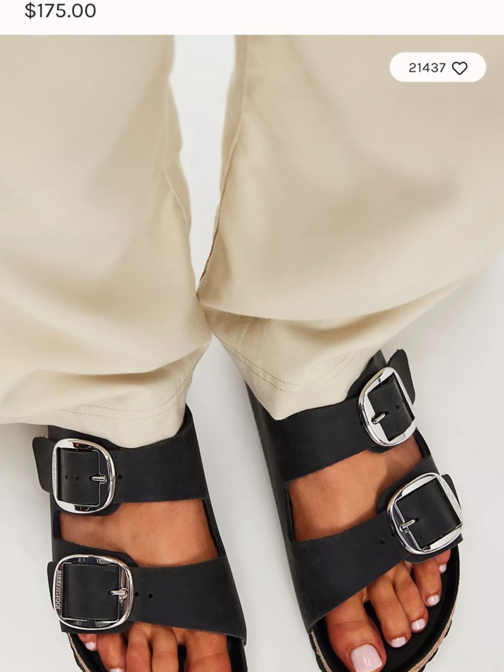 Birkenstock Arizona Big Buckle Slide Sandals Women’s Size 8